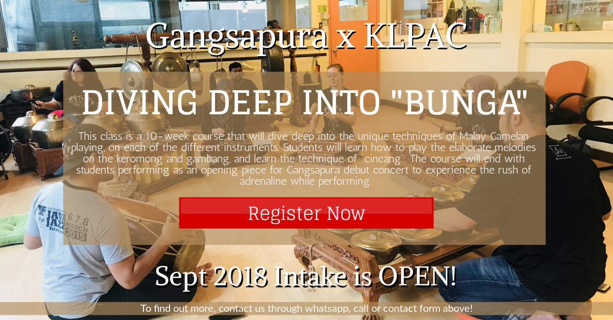 Intermediate Gamelan Class Diving Deep Into Bunga Kakiseni