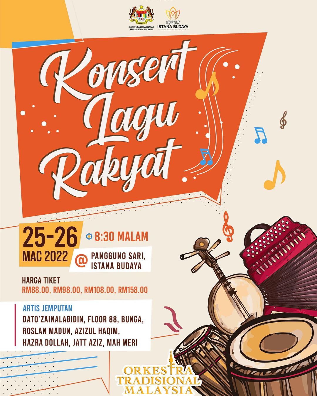 Orkestra Tradisional Malaysia – Kakiseni