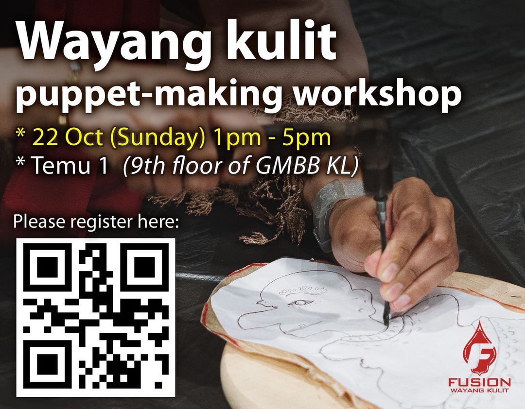 Wayang Kulit puppetmaking Kakiseni